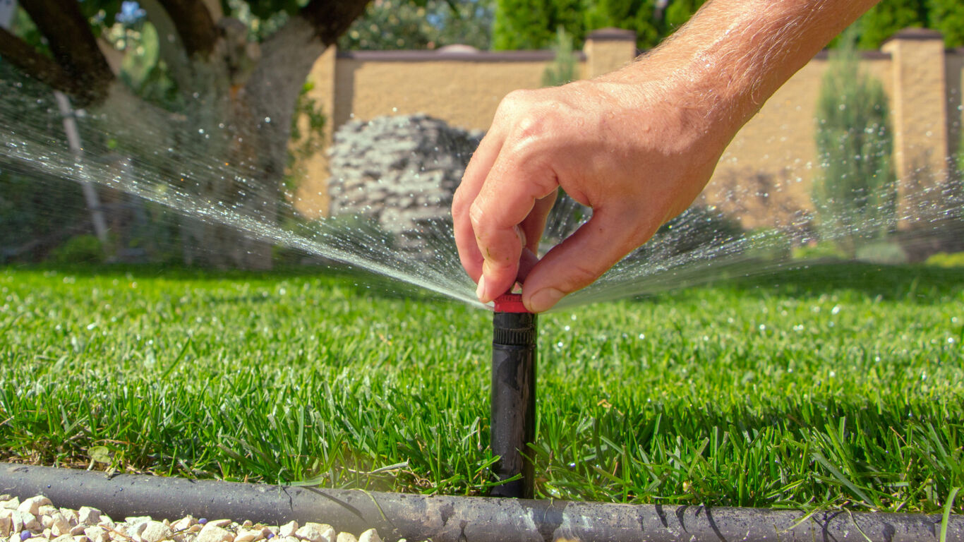 Lawn watering